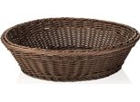 Cesto Per Buffet Cesto Di Sistema Cesto Marrone Gastro Rotondo ø 37 Cm, Polipropilene