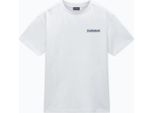 T-Shirt Bianca Da Uomo Napapijri S-Linth-M