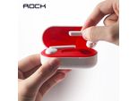 Rock Tws 5.0 Bluetooth KopfhöRer Touch Control Sport Wasserdichte Stereo Wireless KopfhöRer Doppel-Casque-Avec-Aufladung Mic Scatola Bianca