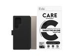 CARE BY PANZERGLASS Handyhülle Magnetic QI Tango Two-in-One Wallet Case für Samsung Galaxy S25 Ultra, schwarz, B:11cm H:2,5cm T:20cm, Hüllen, Backcover, Schutzhülle, Handyschutzhülle, Case, Schutzcase, stoßfest