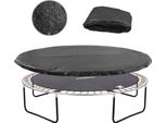 Copertura Per Trampolino Arebos Ø430 Cm | Nero Resistente Ai Raggi Uv E Antistrappo