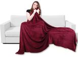 Coperta In Microfibra, Colore: Marrone, Dimensioni: 210X280 Cm