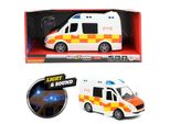 Ambulanza Giocattolo Con Luci E Suoni - Motore A Frizione
