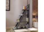 Skye Decor, Arven - Antracite, Librerie, Antracite, 100 X 150 X 29,5 Cm