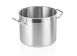 Pentola Professionale In Acciaio Inox Pentola Per Carne Con Coperchio 9,0 Litri ØXh: 24 X 21 Cm