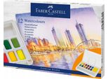 FABER-CASTELL 169712 12 FABER-CASTELL Aquarellfarben Farbsortiert