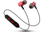 Wireless Stereo Earbuds Sport Bluetooth Cuffie Neckband Sport Earbuds Csr Per Tutti I Telefoni Rosso