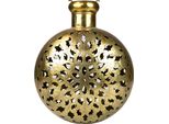 Orientale Lanterna Marocchina Lanterna A Vento Giardino Metallo Vintage