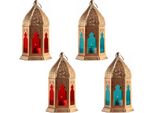 Set Di 4 Lanterne Orientali Geda
