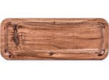 Vassoio Da Portata In Legno Di Acacia Tavola Da Portata Anea 28X11Cm