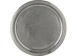 Vassoio Decorativo Orientale Vassoio Portacandele Nacera Argento 28Cm