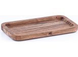 Vassoio Da Portata In Legno Di Acacia Tavola Da Portata Anea 21X6Cm