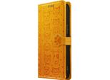 Avizar, Custodia Flip Per Iphone 16E Design Portafoglio Gatto E Cane, Arancione