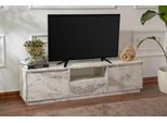 Skye Decor, Vanguard - Fressia Marble, Mobili Tv, Marmo Fresia, 160 X 42 X 29,5 Cm