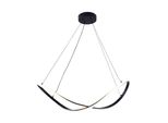 Zuma Line Erda Led 45W Lampada A Sospensione Moderna 19600P-BK