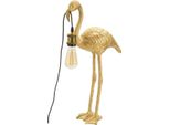 Mauro Ferretti Lampada Da Tavolo Flamingo E27 37X19X59 Cm Oro