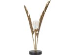 Mauro Ferretti Lampada Da Tavolo Palma E27 Ø 26X65 Cm Oro