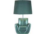 Mauro Ferretti Lampada Da Tavolo Metà Secolo E27 26X43 Cm Turchese