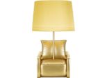 Mauro Ferretti Lampada Da Tavolo Metà Secolo E27 26X46 Cm Oro