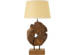 Lampada Da Tavolo Mauro Ferretti Kepala E27 Ø 35X69 Cm Marrone