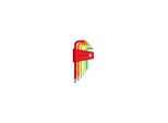 Pb Swiss Tools Rainbow Winkelschraubendreher- Satz Im Kunststoffhalter 7-Teilig 1,5-6Mm (Pb 212.H-6 Rb)