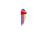Pb Swiss Tools Rainbow Winkelschraubendreher- Satz Im Kunststoffhalter 9-Teilig 1,5-10Mm (Pb 212.LH-10 Rb)