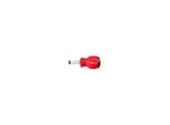 Pb Swiss Tools Schraubendreher Stubby Schlitz 6,5X1 X 30Mm Swissgrip (Pb 8135.4-30)