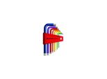 Pb Swiss Tools Rainbow Winkelschraubendreher- Satz Im Kunststoffhalter 9-Teilig 1,5-10Mm Pb (Pb 210.H-10 Rb)