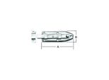 Vormann Fensterriegel Mit Schlaufe, Gerade B30Xl80Xs1,2Mm Stahl Verzinkt (000102080Z)