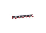 BRUNS Gerätehalter-Set mini 0,50m Führungsschiene mit 6 Gerätehalter mini (SB 6.0.050 M)