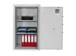 ISS Sicherheitsschrank Karlsruhe IV Sicherheitsstufe 1 nach EN 1143-1 mit Feuerschutz lichtgrau 70,5 x 52,7 x 117,5 cm