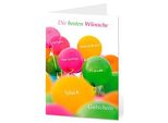 LUMA Gutschein Luftballons mit Innentext DIN B6