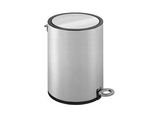 WENKO Monza Kosmetikeimer 3,0 l silber matt