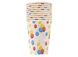 10 PROnappe Einweg-Kaffeebecher Ballons 200,0 ml