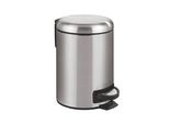 WENKO Leman Kosmetikeimer 3,0 l silber