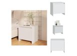 Vidaxl Comodino Bianco 45X34X44,5 Cm Materiale Legno - Comodini