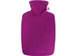 Borsa Dell'acqua Calda 1,8L Con Copertura In Maglia, Borsa Dell'acqua Calda, Scaldavivande, Lampone