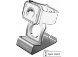 Swissten - Supporto In Alluminio Per Apple Watch (Argento)