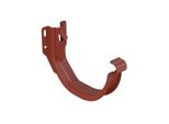 Bryza Gancio Per Grondaia Cornicione/Fronte Zincato Ø 125 Mm, Rosso Mattone Ral 8004