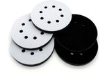 5 Pollici 8-Fori Morbida Spugna Interfaccia Pad Per Levigatura Pads Dischi Di Levigatura Cuscino Superficie Irregolare Lucidatura Spugna Pads
