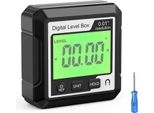 Goniometro Digitale Con Base Magnetica E Display Lcd - Livella A Bolla D'aria 4X90° Per La Lavorazione Del Legno E La Riparazione Di Automobili