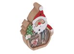 Ornamento Natalizio Luminoso, Ornamento Natalizio In Legno, Ornamento Natalizio, Ornamento Natalizio Da Tavolo, Decorazione Natalizia, Ornamento Natalizio A Emissione Di Luce Led