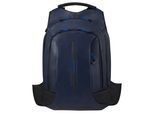 Laptoprucksack SAMSONITE ECODIVER, Gr. B/H/T: 32cm x 45cm x 20cm, blau (blau nights), klassisch, Rucksäcke, Arbeitsrucksack, Freizeitrucksack, Schulrucksack Cityrucksack