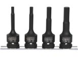 Ks Tools Set Di Bussole Da 1/2" Lunghe 4 Pezzi 515.1105"