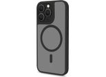 Celly Magmatt Custodia Per Cellulare 15,5 Cm (6.1") Cover Nero, Trasparente"