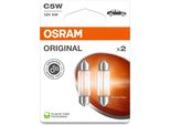 2 Osram Original Line Festone C5W Signallampen 45Lm 5W 12V
