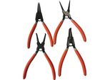 Set Di Pinze Per Anelli Di Sicurezza 4Pcs Manico Ergonomico Strumento Manuale Industriale