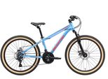 Jugendfahrrad BIKESTAR Gr. 33, blau, Fahrräder, Kinder, 33cm, 24 Zoll (60,96cm)