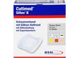 Cutimed Siltec B Benda In Schiuma 10X10 Cm Con Adesivo 12 Pz