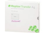 Medicazione In Schiuma Mepilex Transfer Ag 7,5X8,5 Cm Ster. 10 Pz